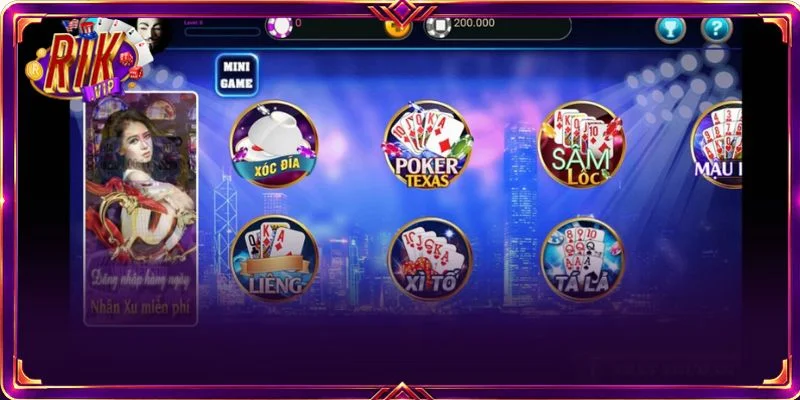 Casino RIKVIP là sảnh chơi với người thật hấp dẫn hàng đầu