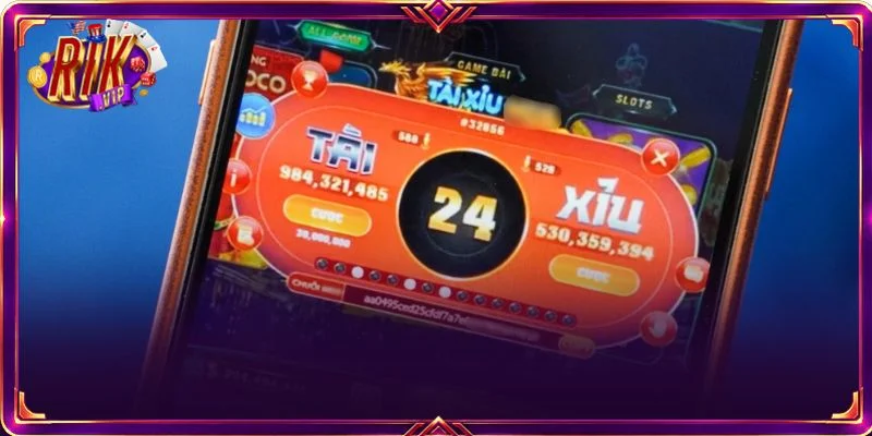 Cược Tài Xỉu Live tại RIKVIP thu hút hàng nghìn người chơi