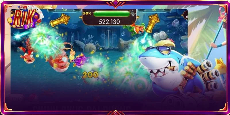 Điểm thu hút game bắn cá 3D tại cổng cược RIKVIP