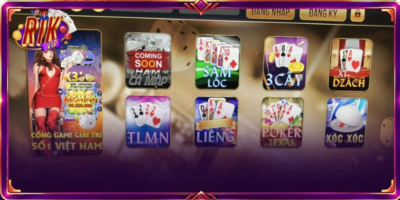 Giới thiệu sơ lược về game bài RIKVIP