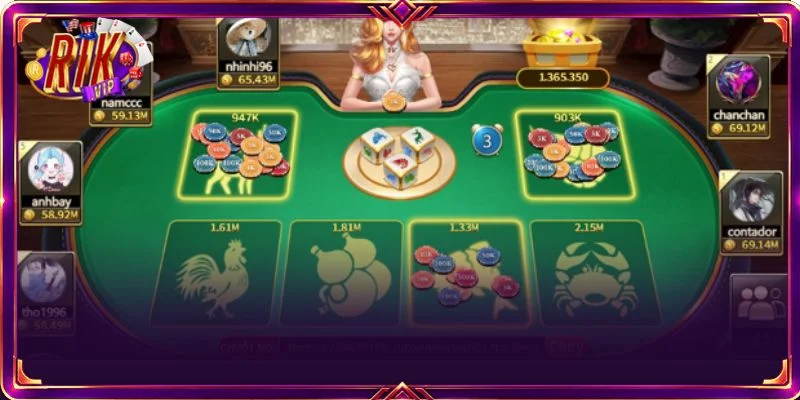 Hướng dẫn chi tiết cách chơi Bầu Cua Livestream cho tân thủ RIKVIP
