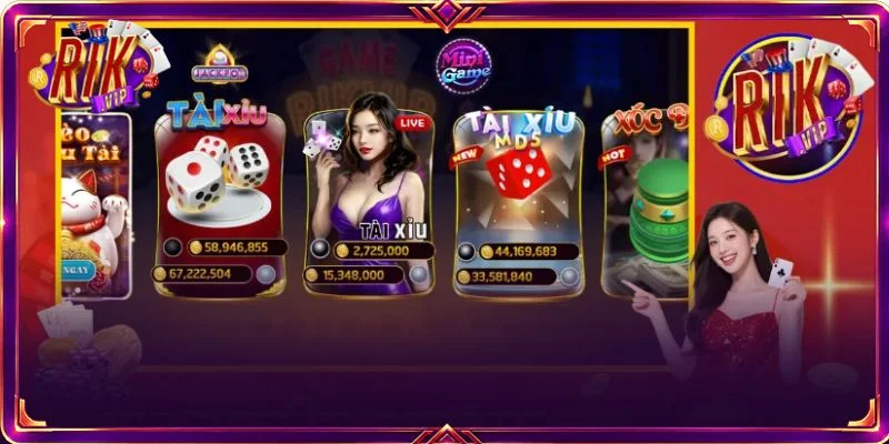 Thông tin sơ lược trong phần giới thiệu RIKVIP
